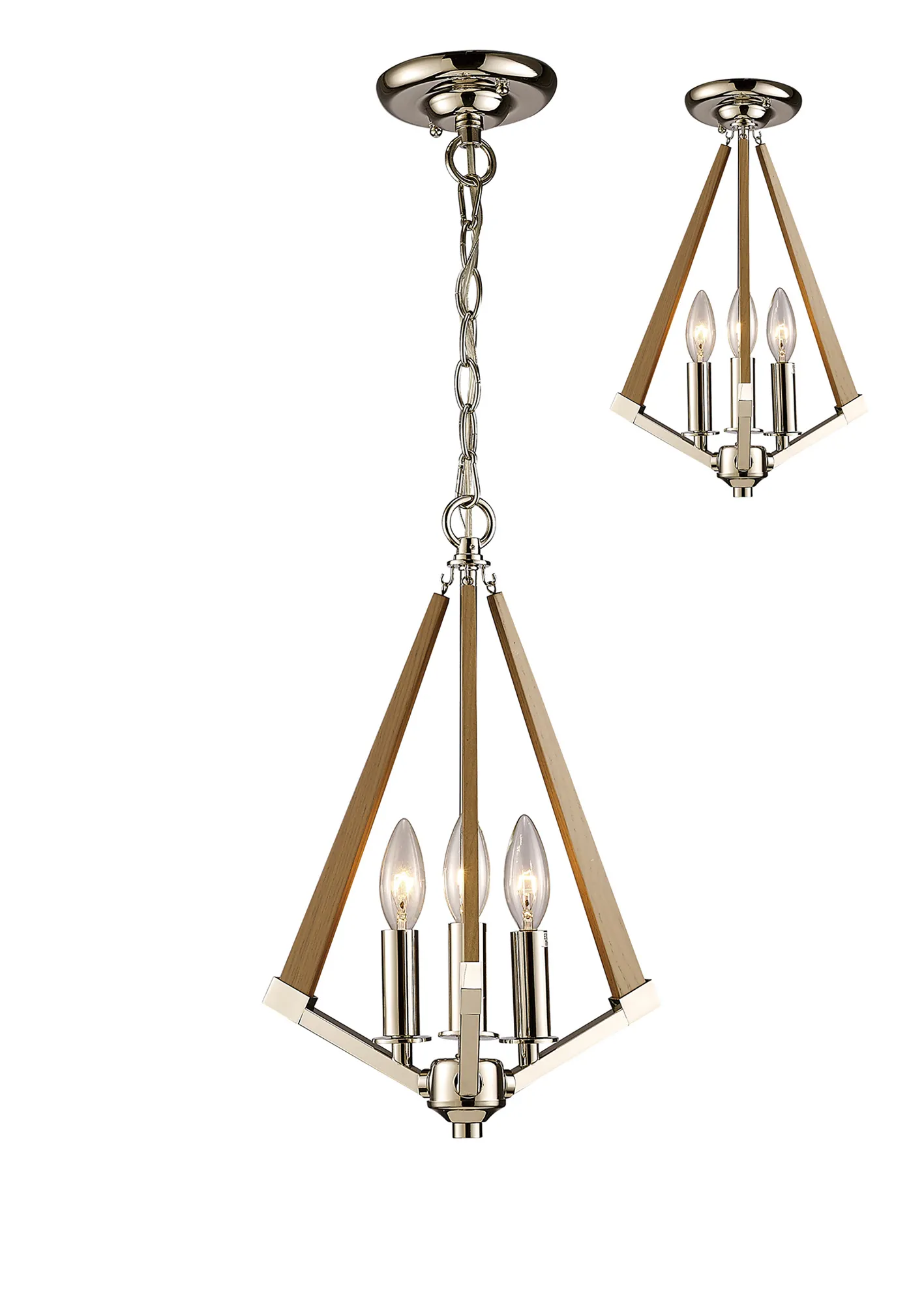 IL31681  Hilton Pendant 3 Light